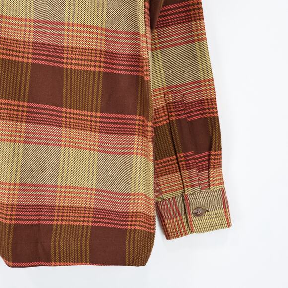 NWT Marmot Women's Incline Heavyweight Flannel Overshirt Gold Brown Size Small - Picture 5 of 8